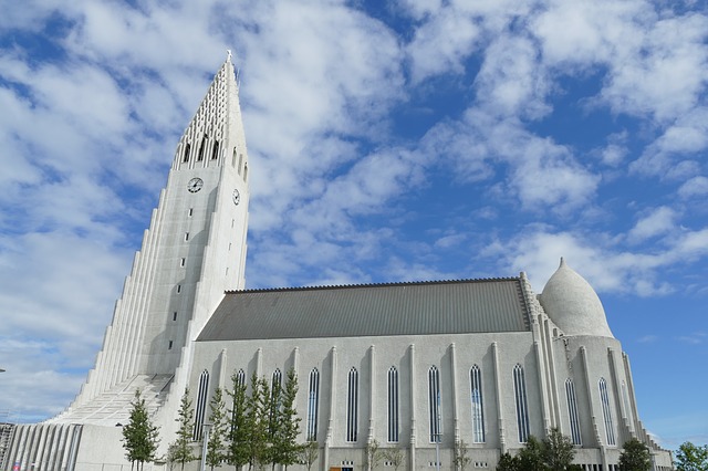 Hallgrimskirkja Church in Reykjavik, Iceland