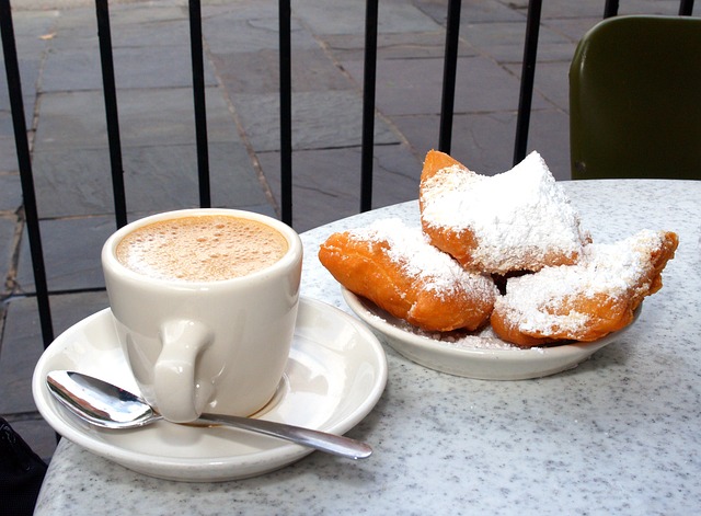 Breakfast in New Orleans at Cafe Beignet