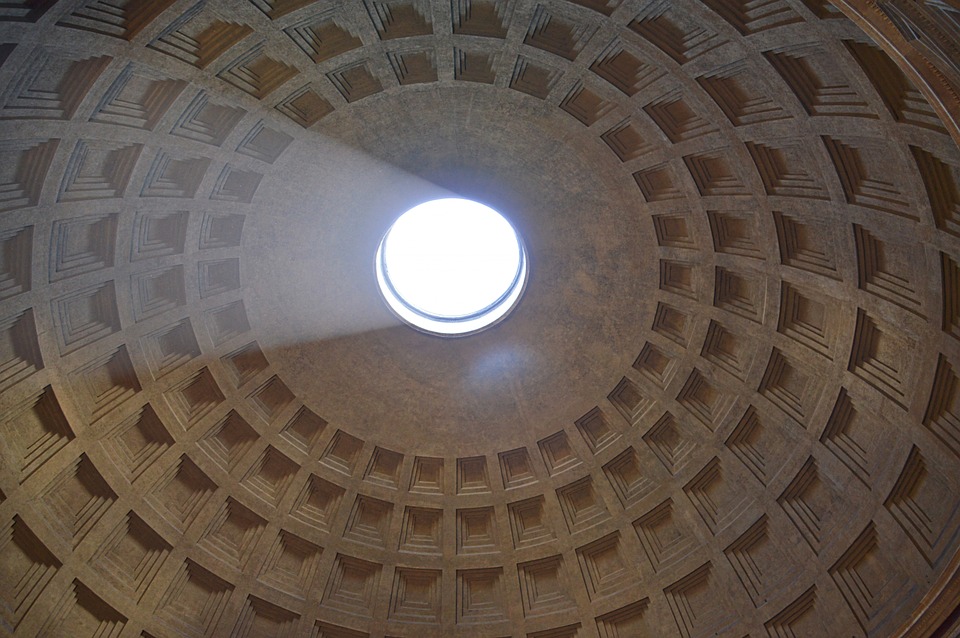 The Oculus in Rome's Pantheon of Agrippa