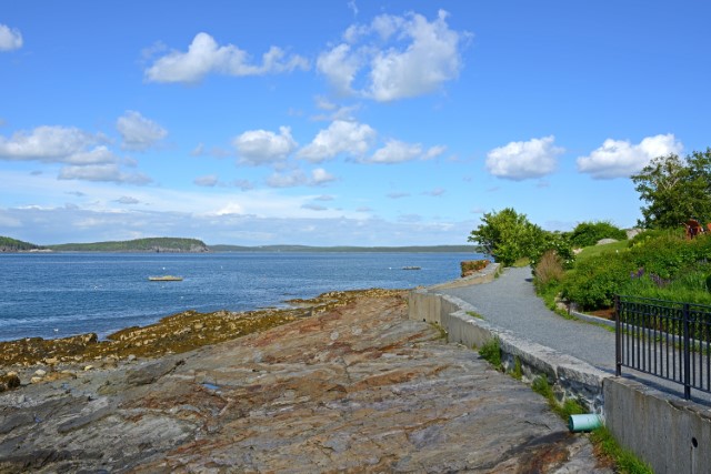 Bar Harbor Shore Path Acadia National Park