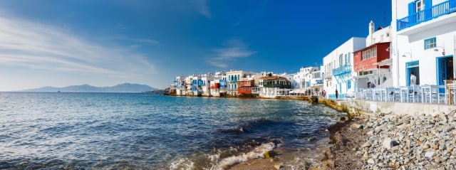 Little Venice Mykonos Greece