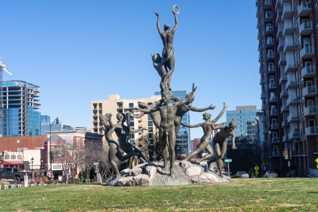 Music Row Statue Nashville