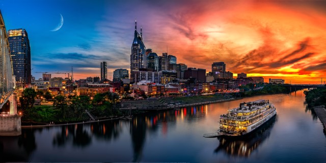 Nashville on Boat