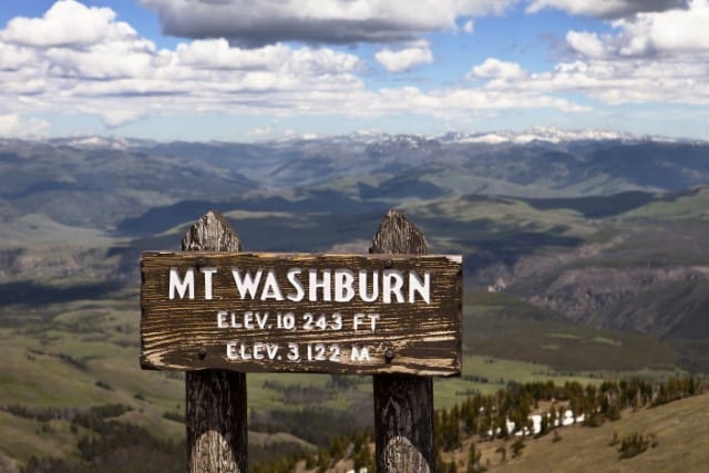 Mount Washburn Summit, Yellowstone National Park